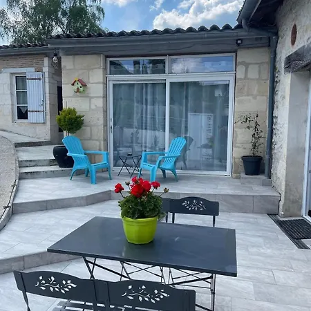 Tatil Evi Reve De Coton Avec Privatif & Piscine La Roche-Chalais