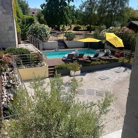 Rêve De Coton Avec Privatif&piscine Hébergement de vacances La Roche-Chalais